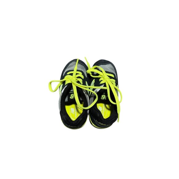 New Balance Infant Toddler 574 AJF Neon Yellow Black Sneakers Size 5 - Picture 6 of 8